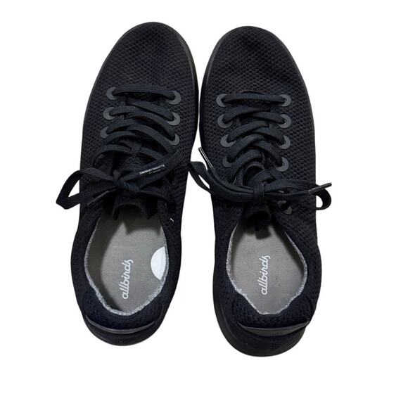 Allbirds Tree Piper Sneakers Men’s 11 Black Knit Lightweight Casual Shoes - Picture 2 of 8